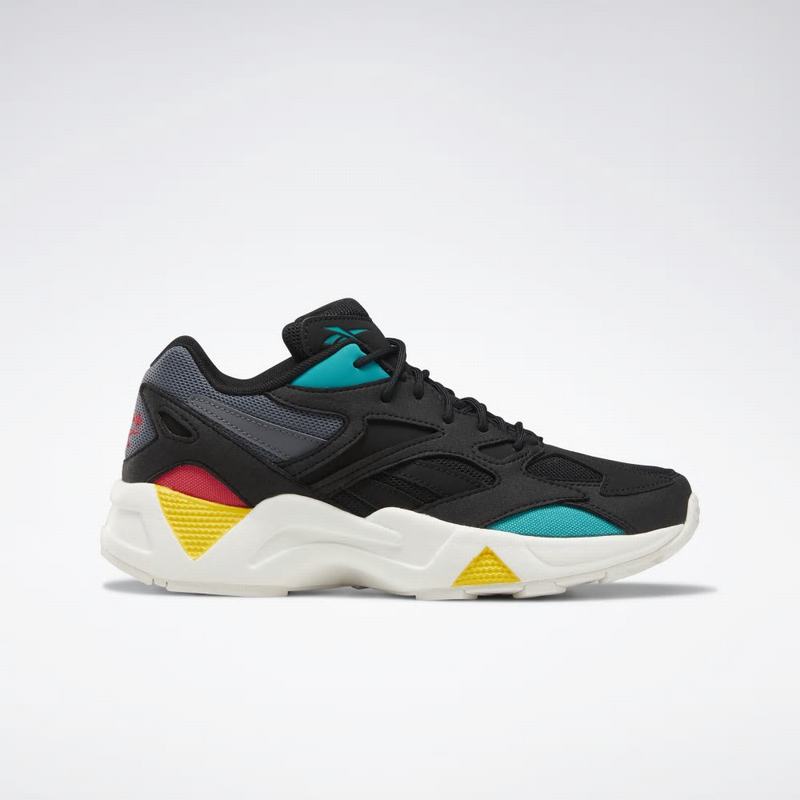 Reebok Aztrek 96 Tenisky Damske - Čierne/Siva/Tyrkysové KJ3179NZ